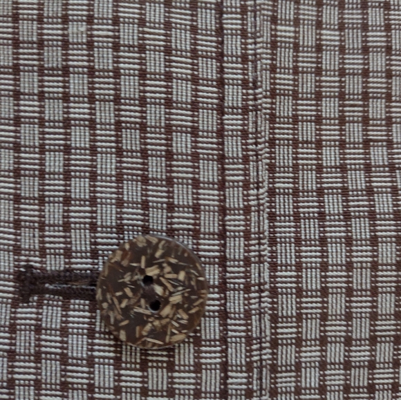 New 🎀 Pendleton 2 piece Set suit linen silk maxi skirt + long jacket - Picture 12 of 12